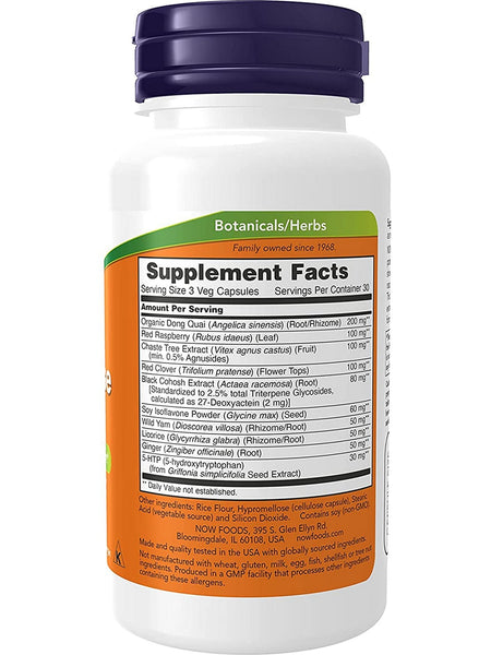NOW Foods, Menopause Support, 90 veg capsules