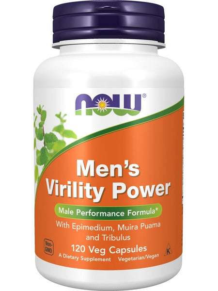 NOW Foods, Men's Virility Power, 120 veg capsules