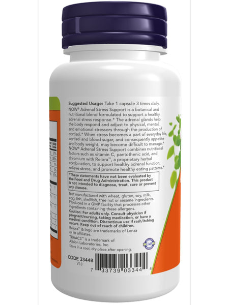 NOW Foods, Adrenal Stress Support with Relora™, 90 veg capsules
