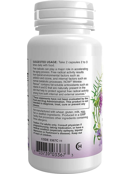 NOW Foods, Wrinkle Rescue™, 60 veg capsules