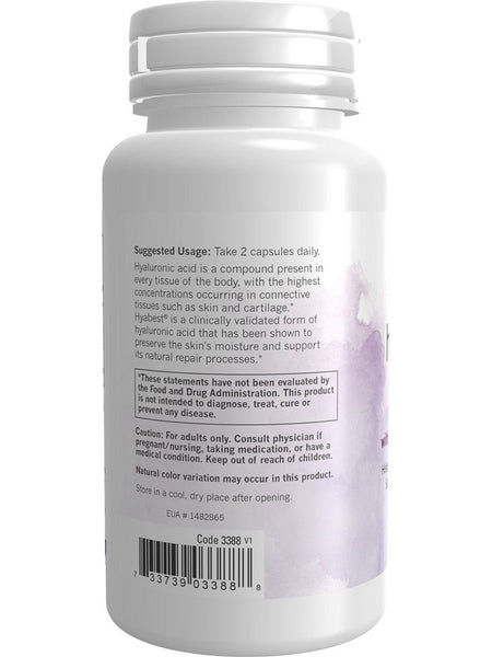 NOW Foods, Hydration Rescue with Hyabest® Hyaluronic Acid, 60 veg capsules