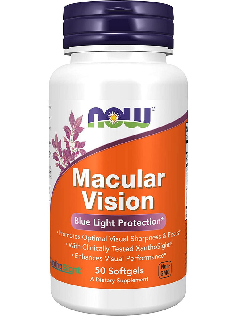 NOW Foods, Macular Vision, 50 softgels