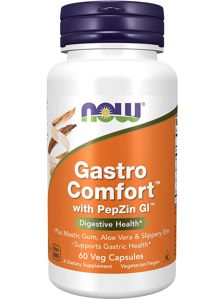 NOW Foods, Gastro Comfort™ with PepZin GI™, 60 veg capsules