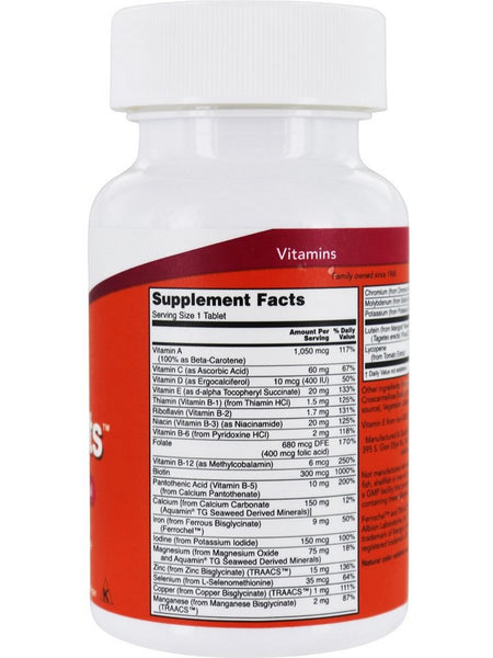 NOW Foods, Daily Vits™, 100 tablets