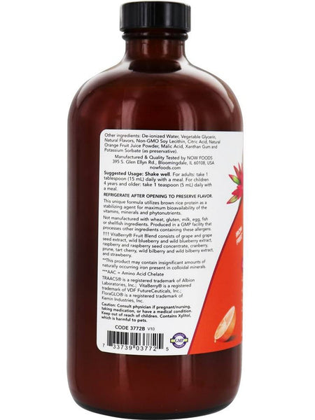 NOW Foods, Liquid Multi, Tropical Orange Flavor, 16 fl oz