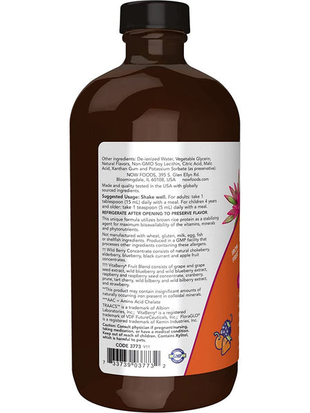 NOW Foods, Liquid Multi, Wild Berry Flavor, 16 fl oz