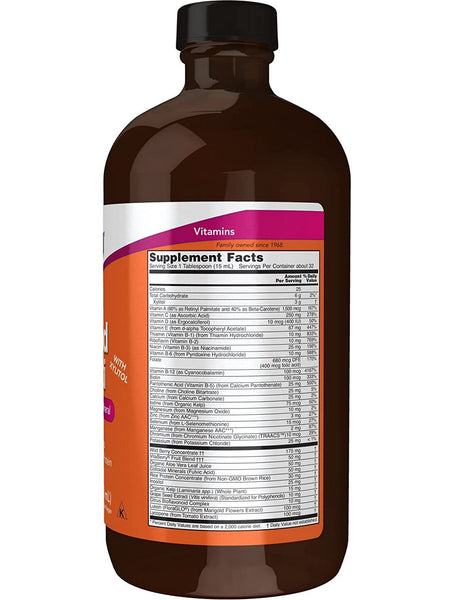 NOW Foods, Liquid Multi, Wild Berry Flavor, 16 fl oz