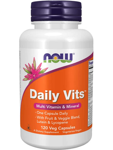 NOW Foods, Daily Vits™, 120 veg capsules
