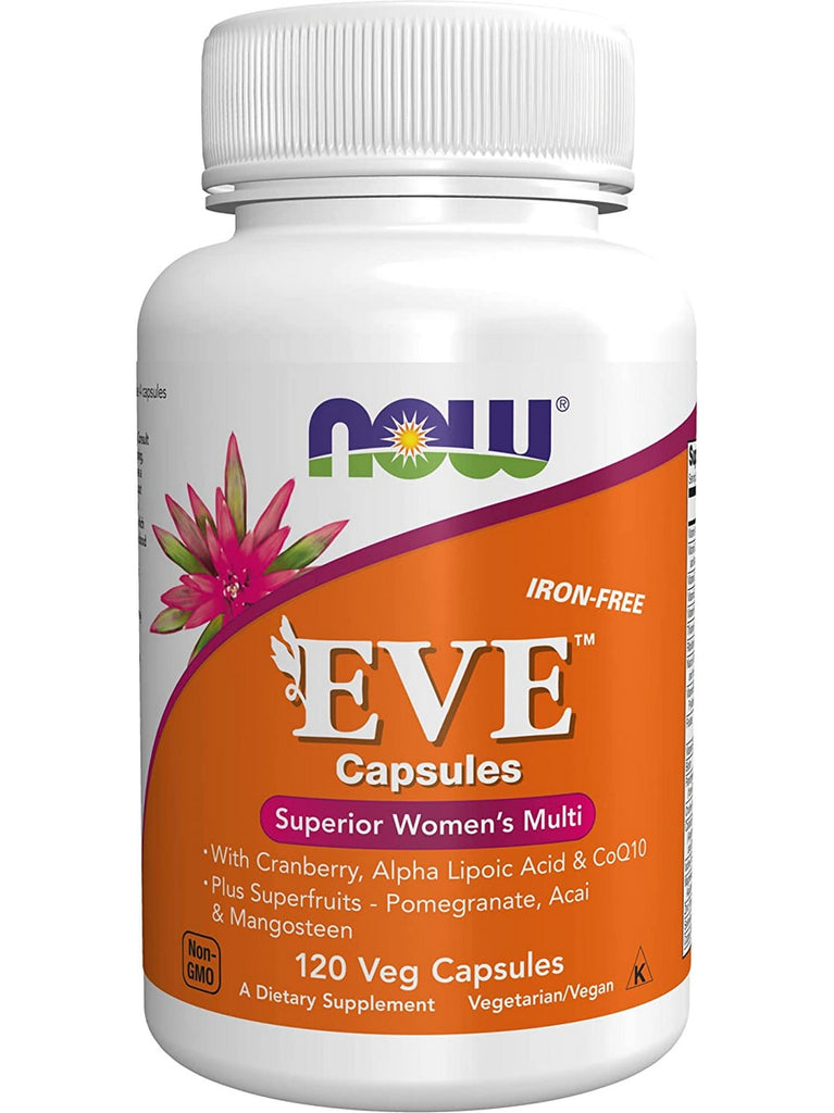 NOW Foods, Eve™ Iron-Free, 120 veg capsules
