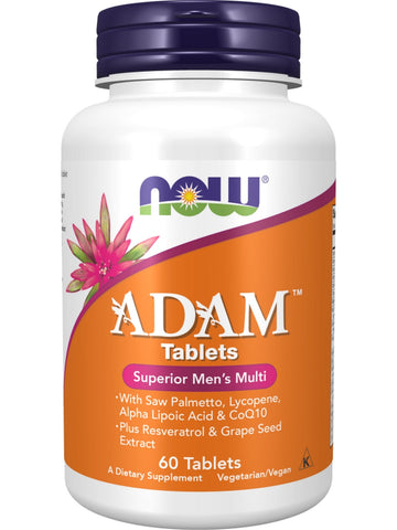 NOW Foods, ADAM™, 60 tablets