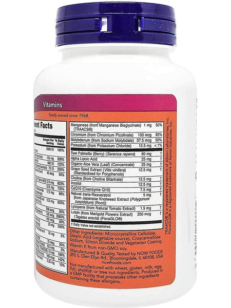 NOW Foods, ADAM™, 60 tablets