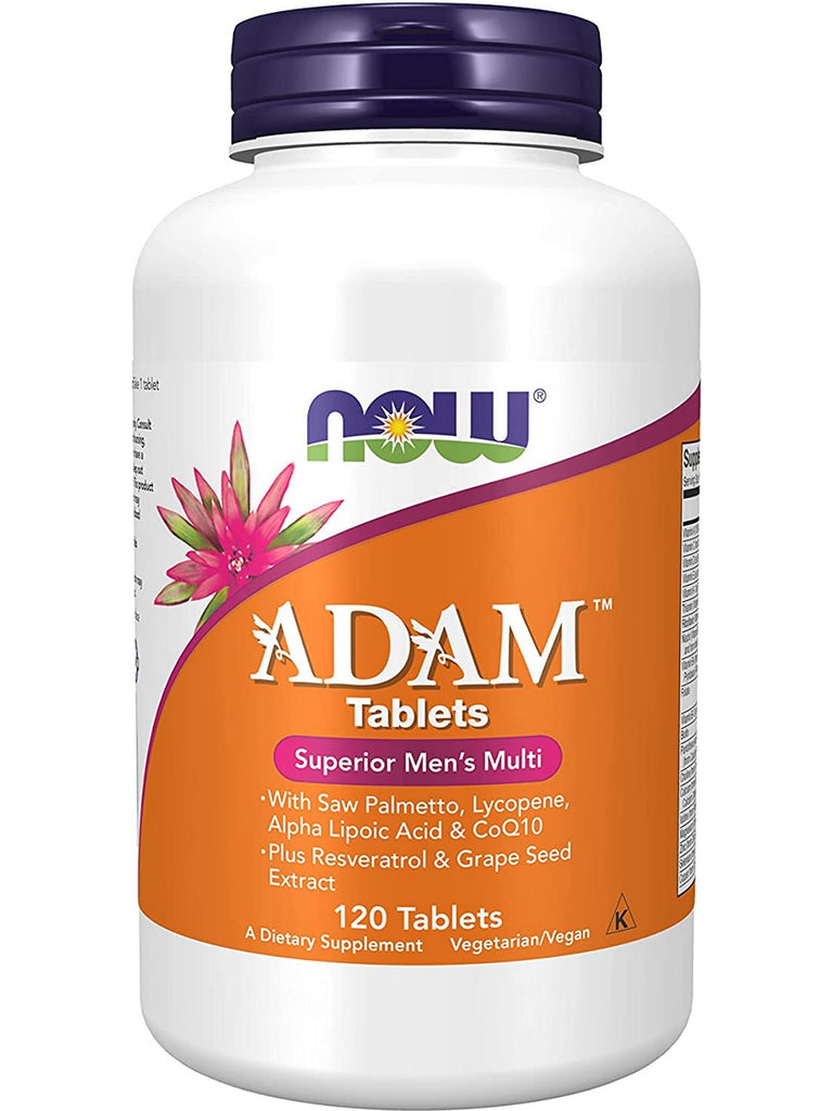 NOW Foods, ADAM™, 120 tablets