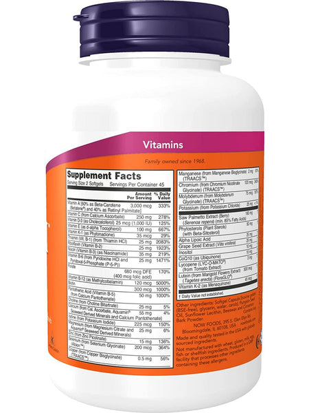 NOW Foods, ADAM™ Softgels, 90 softgels