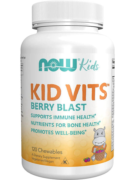 NOW Foods, Kid Vits™ Berry Blast, 120 chewables