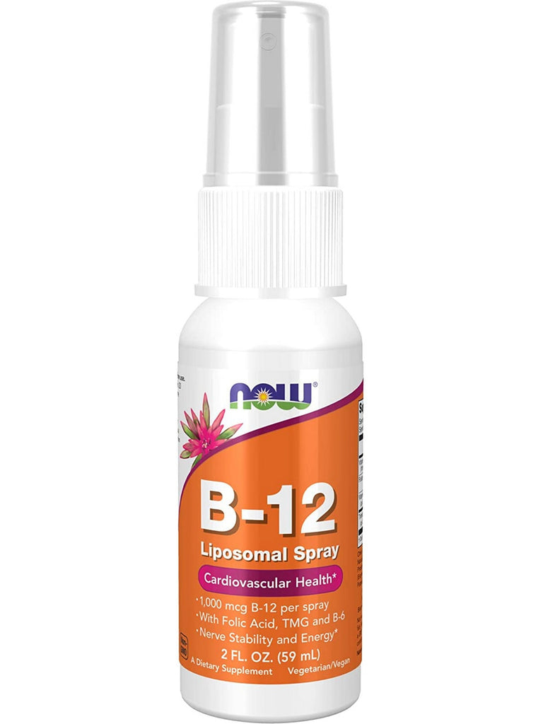 NOW Foods, B-12 Liposomal Spray, 2 fl oz