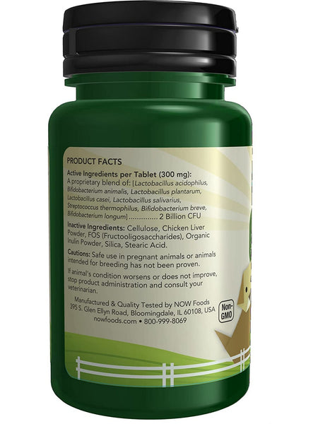 NOW Foods, G.I. Support for Dogs/Cats, 90 chewable tablets
