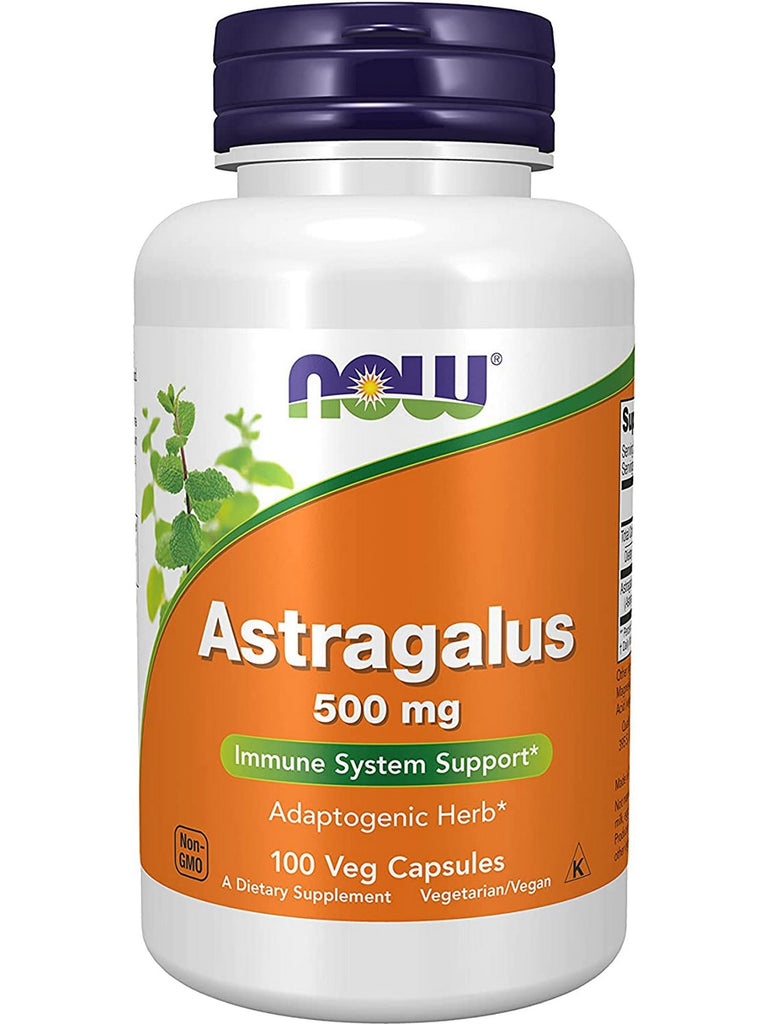 NOW Foods, Astragalus 500 mg, 100 veg capsules