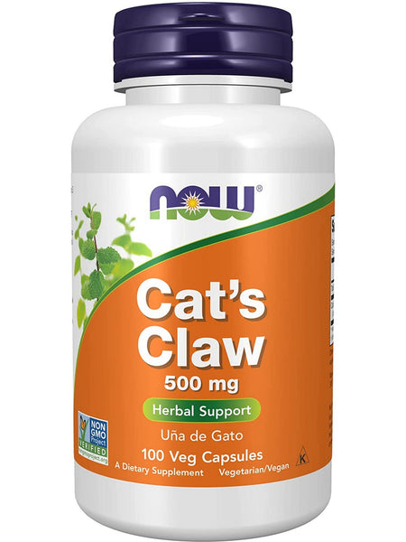 NOW Foods, Cat's Claw 500 mg, 100 veg capsules