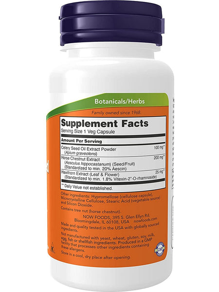 NOW Foods, Celery Seed Extract, 60 veg capsules