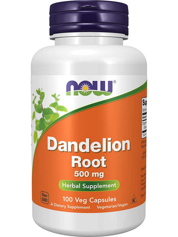 NOW Foods, Dandelion Root 500 mg, 100 veg capsules