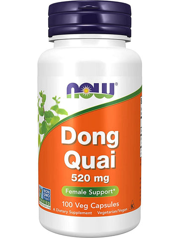NOW Foods, Dong Quai 520 mg, 100 veg capsules