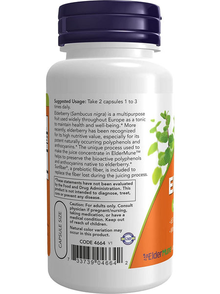 NOW Foods, ElderMune™, 90 veg capsules