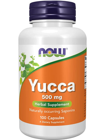 NOW Foods, Yucca 500 mg, 100 capsules