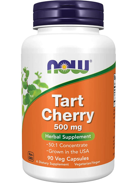 NOW Foods, Tart Cherry 500 mg, 90 veg capsules