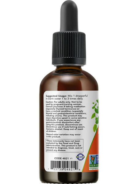 NOW Foods, Ashwagandha Extract, Organic, 2 fl oz
