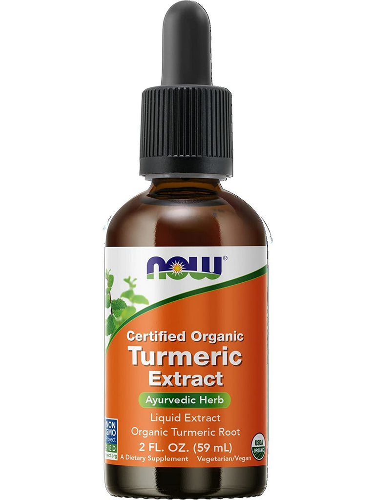 NOW Foods, Turmeric Extract, Organic, 2 fl oz