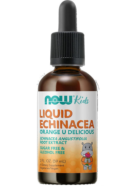 NOW Foods, Liquid Echinacea, Orange U Delicious Flavor, 2 fl oz