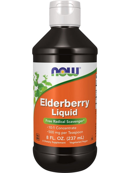 NOW Foods, Elderberry Liquid, 8 fl oz