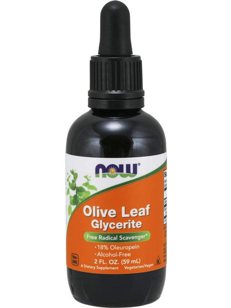 NOW Foods, Olive Leaf Glycerite, 2 fl oz