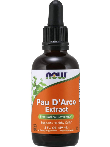 NOW Foods, Pau D'Arco Extract, 2 fl oz