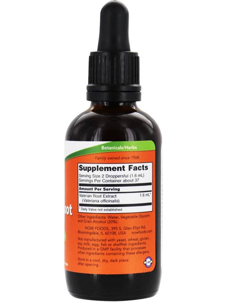 NOW Foods, Valerian Root Extract, 2 fl oz
