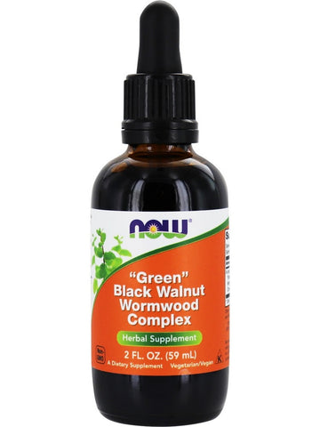 NOW Foods, "Green" Black Walnut Wormwood Complex, 2 fl oz