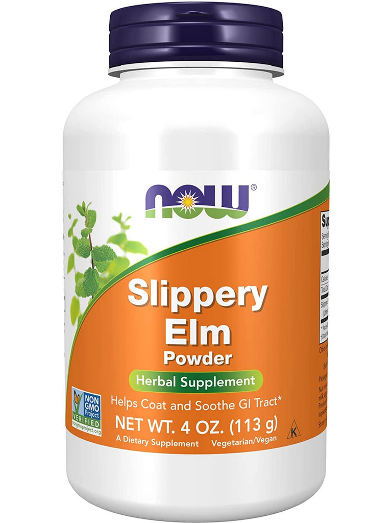 NOW Foods, Slippery Elm Powder, 4 oz