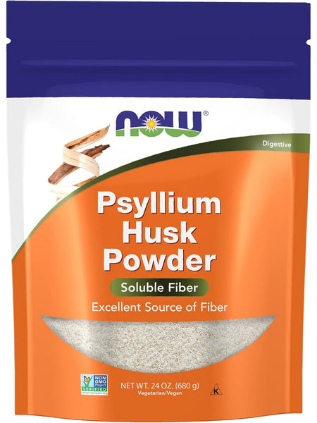 NOW Foods, Psyllium Husk Powder, 24 oz