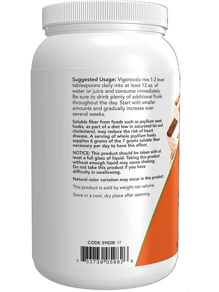 NOW Foods, Whole Psyllium Husks, 24 oz