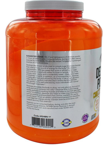 NOW Foods, Dextrose Powder, 10 lbs