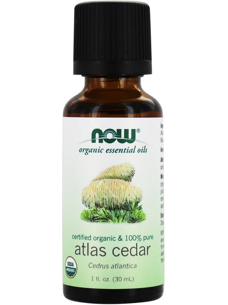 NOW Foods, Atlas Cedar Oil, Organic, 1 fl oz