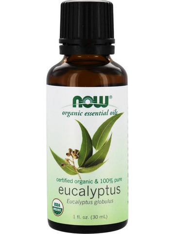 NOW Foods, Eucalyptus Globulus Oil, Organic, 1 fl oz