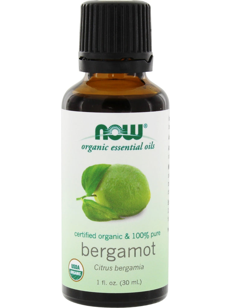 NOW Foods, Bergamot Oil, Organic, 1 fl oz