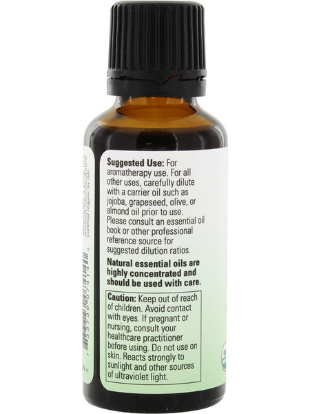 NOW Foods, Bergamot Oil, Organic, 1 fl oz