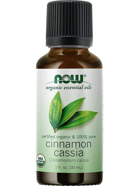 NOW Foods, Cinnamon Cassia Oil, Organic, 1 fl oz