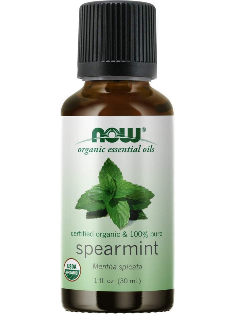 NOW Foods, Spearmint Oil, Organic, 1 fl oz