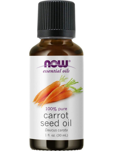 NOW Foods, Carrot Seed Oil, 100% Pure, 1 fl oz