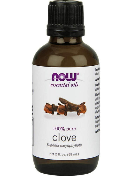NOW Foods, Clove Oil, 100% Pure, 2 fl oz