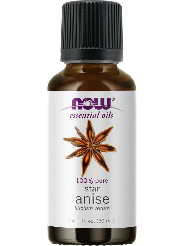 NOW Foods, Star Anise Oil, 100% Pure, 1 fl oz