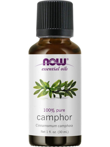 NOW Foods, Camphor Oil, 100% Pure, 1 fl oz